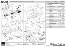 Jouef HO DE 18 – HJ2440-04 – Rambardes