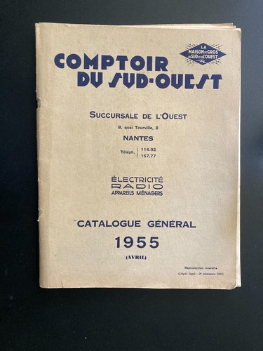 Catalogue general 1955 - catalogue,