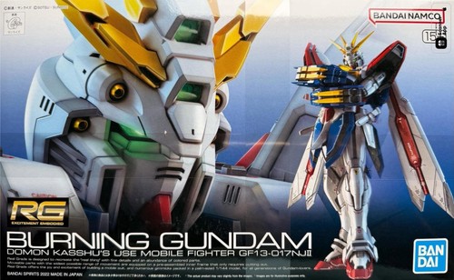 Gundam gunpla 144 burning - rg, 1/144