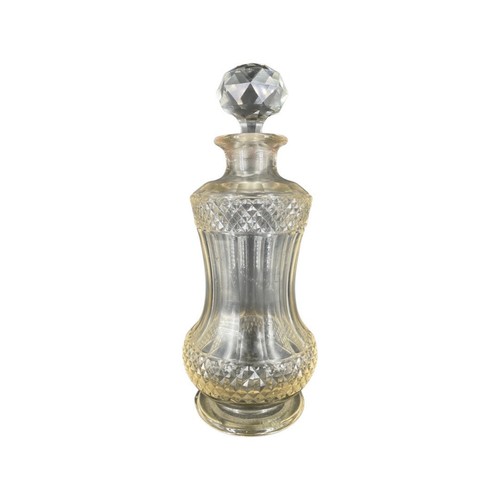 Carafe cristal taillé - en,