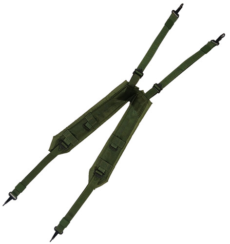 Green tactical harness - green,
