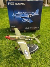 1:48 scale highly detailed die cast metal model P-51B Mustang aircraft COMPLETE!