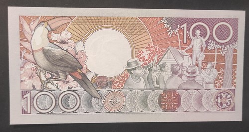 Suriname billet 100 gulden - billet, de