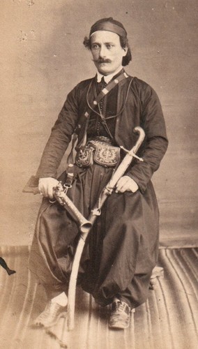 Cdv 1870 drogman - drogman, pistolet