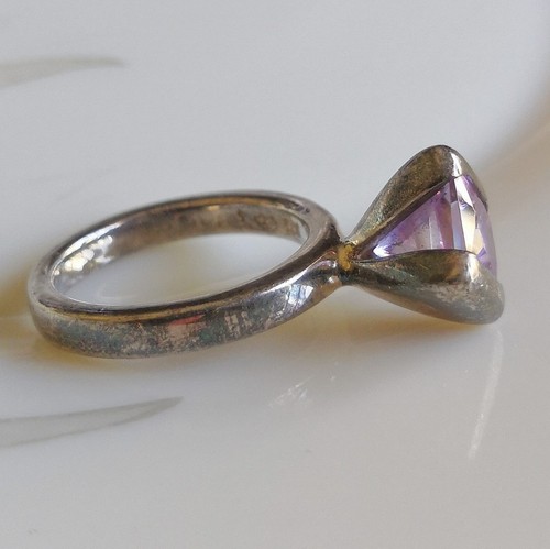 Lourde bague argent massif - bague,
