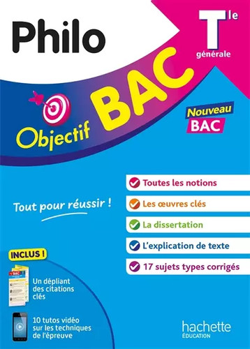 Objectif bac tle philosophie - tle,