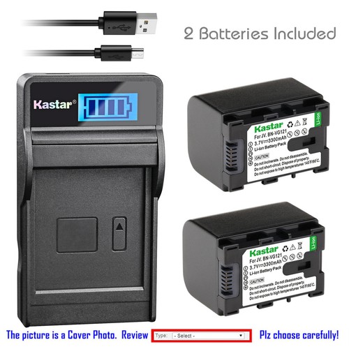 Kastar battery lcd charger - battery,