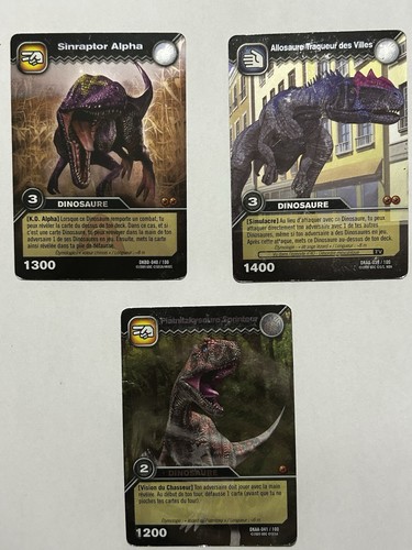 Lot cartes dinosaur king - 3,
