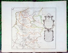 XVIII ème - Carte des