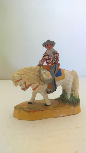 Santon gardian à cheval - santon,