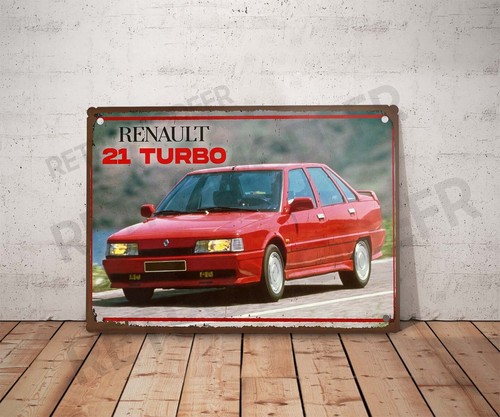Plaque métal vintage - , renault
