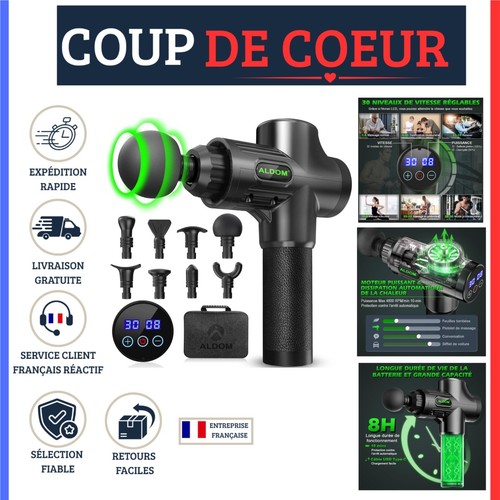 Pistolet massage musculaire - de,