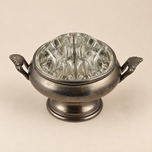 Antique glass flower - glass,