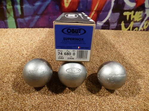 Boules obut superinox - superinox, strie