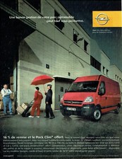 Advertising 049 2004 New Opel Movano Utility Van Cli Pack