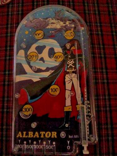 Albator jouet flipper - albator,