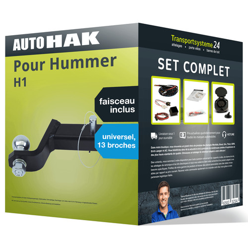 Attelage pour hummer - pour, h1