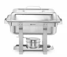 Hendi Réchaud Chafing Dish - 4,5 L Réchaud Pour Traiteur Et Restauration