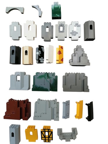 Lego castle wall mur - 1x,
