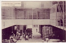 Old postcard Paris 5th wine cellars Bouvet-ladubay 1 Place Jussieu - publisher E. LINES PARIS