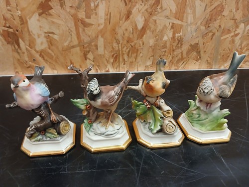 Lot oiseaux capodimonte - lot, d