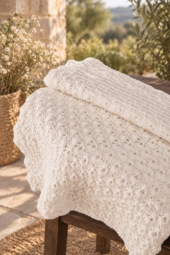 Couverture bébé layette - layette, fait