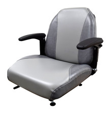 Gray Zero Turn Lawn Mower Seat
