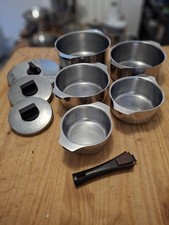 5 casseroles inox 18-10