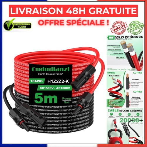 Oududianzi câble solaire - câble,