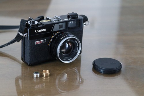 Canon canonet iii - canonet, noir