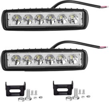 2pcs Phare de Travail LED 6