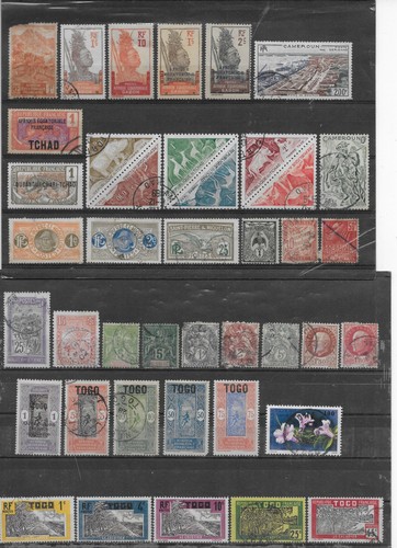 Lot timbre colonie - lot, 41