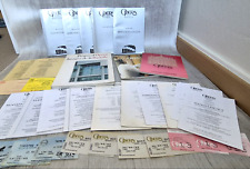 Lot Programmes & Tickets Opéra Paris Bastille Vintage Collection berlioz puccini