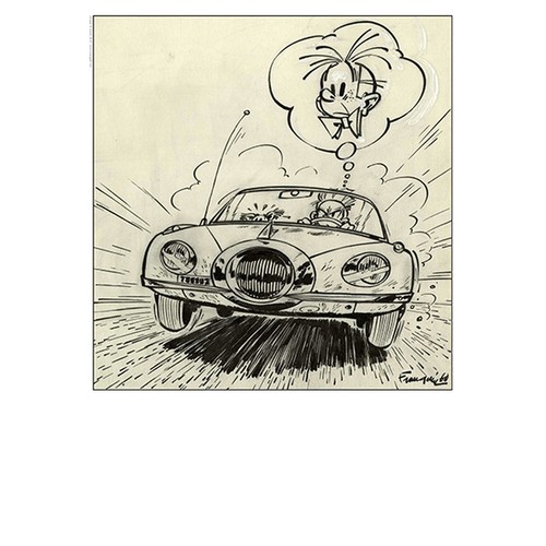 Poster affiche offset spirou - offset,