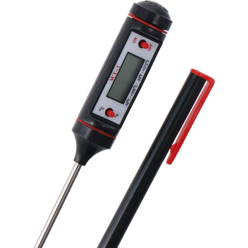 Thermomètre numérique acier - numérique,