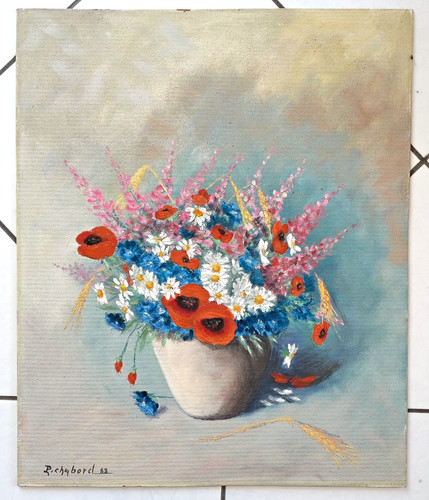 Peinture sur panneau nature
