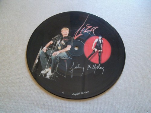 Picture disc johnny - disc, hallyday