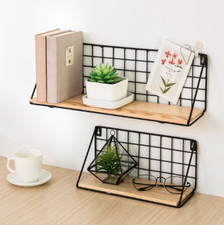 étagère murale métallique