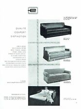 1962 ADVERTISING 126 ADVERTISING Erton sofa beds chairs