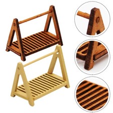 Étagère à pain en bois