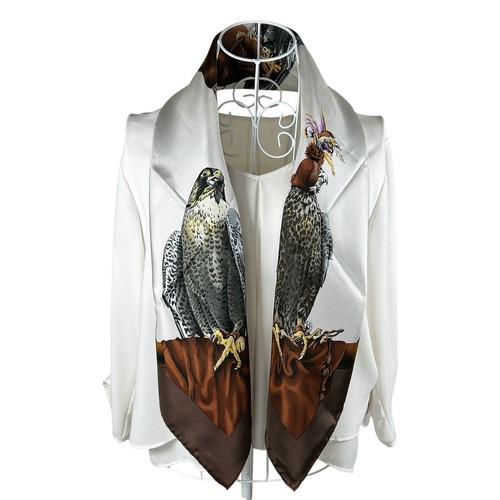 Foulard vintage soie hermes - foulard,