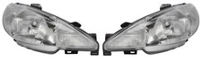 2X PHARE AVANT DROITE + GAUCHE ÉLECTRIQUE POUR PEUGEOT 206 09.1998-02.2003