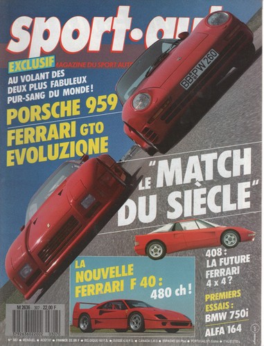 Sport auto 307 - auto, ferrari