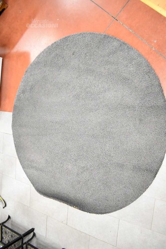 Tapis ikea adum gris rond - adum,