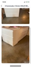 Lot 3 Commode MAM 3 Tiroirs 210 Euros / 70 Euros Pièce