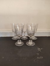 5 VERRES A PORTO EN VERRE