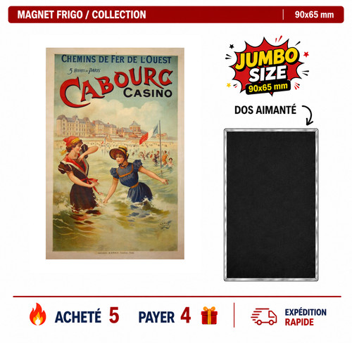 Magnet frigo plm chemin fer - frigo,