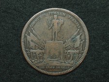 JETON CU. ROUGE (ROG.) 33mm