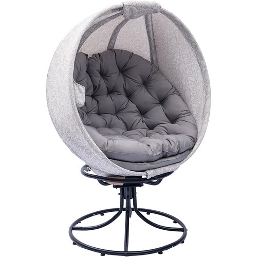 Fauteuil ovale pivotant 360 - fauteuil, à