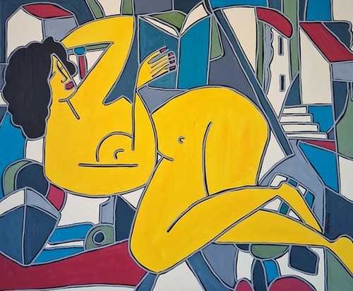 Kleyman tableau cubiste - kleyman, xl